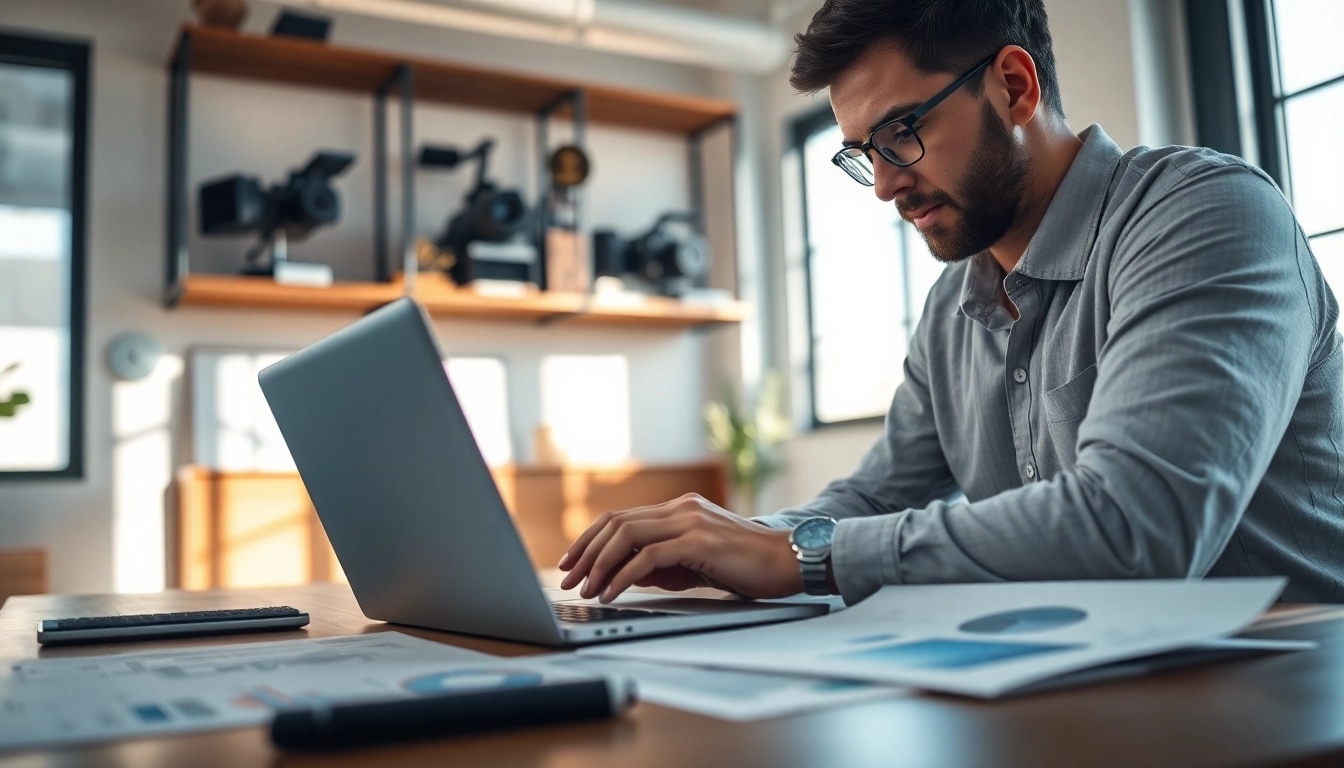 Generating a detailed video content strategy in a professional office setting.