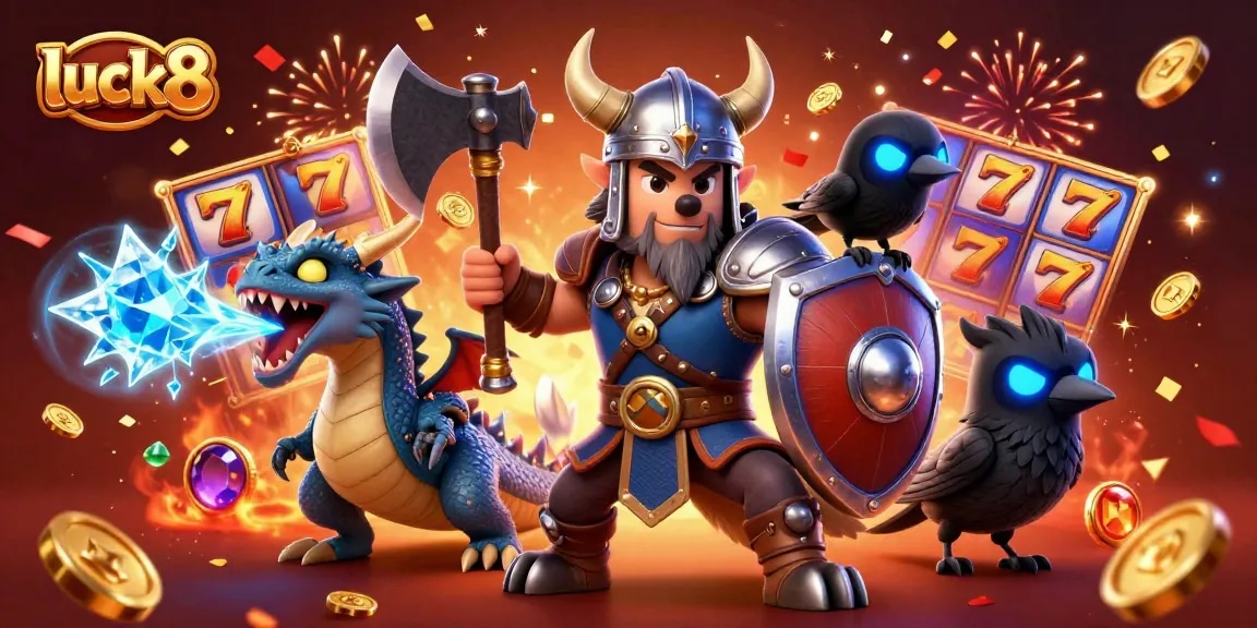 Engage in thrilling gameplay at luck8 with dice, cards, and slot reels.