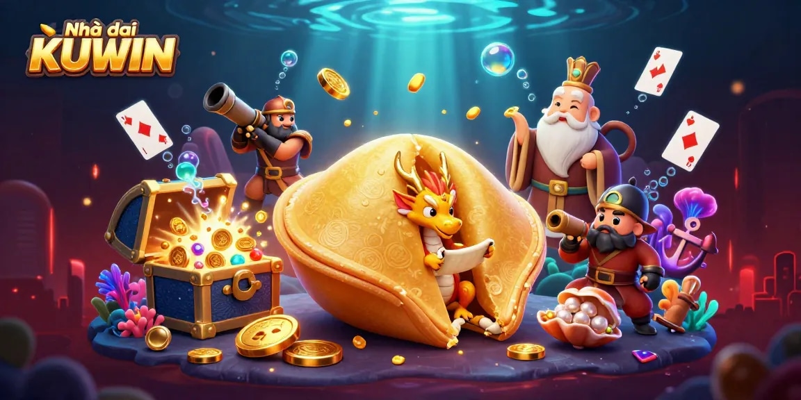 Experience thrilling adventures at Nhà cái KUWIN with unique gaming elements and animated characters.