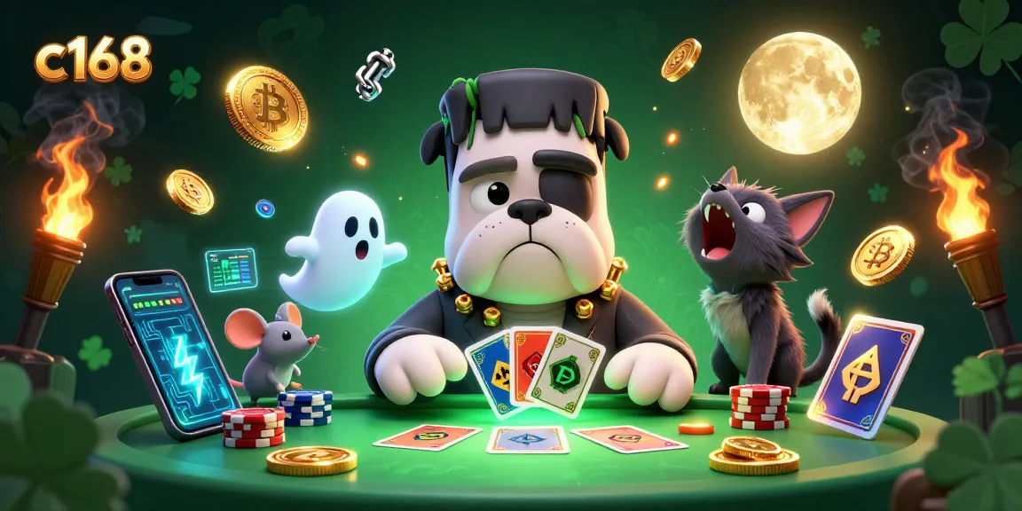Engage with c168 as a spooky bulldog dealer and lucky characters transform your gambling experience.
