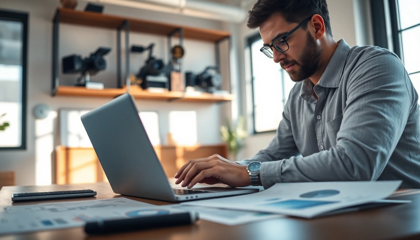 Generating a detailed video content strategy in a professional office setting.