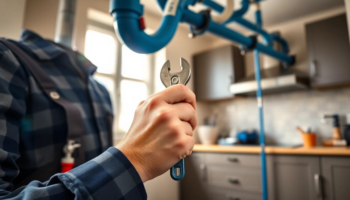 Whole house repiping services St Petersburg FL highlighted by a plumber assessing plumbing issues