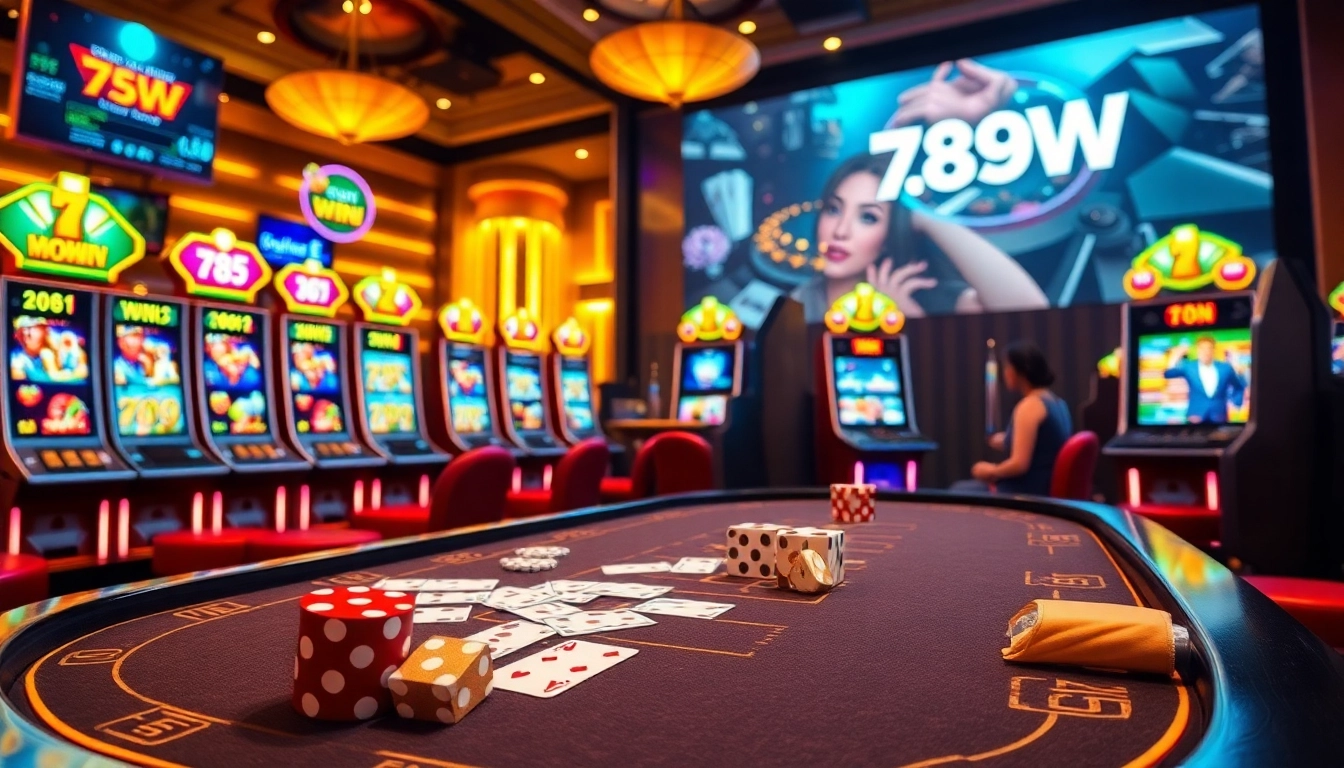 Experience excitement at trang chu 789win with live casino games, poker tables, and thrilling slot machines.