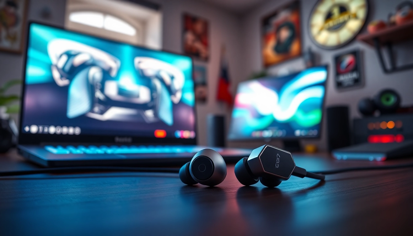 Experience crisp audio with PRO60 Gaming Earbuds designed for immersive gaming.