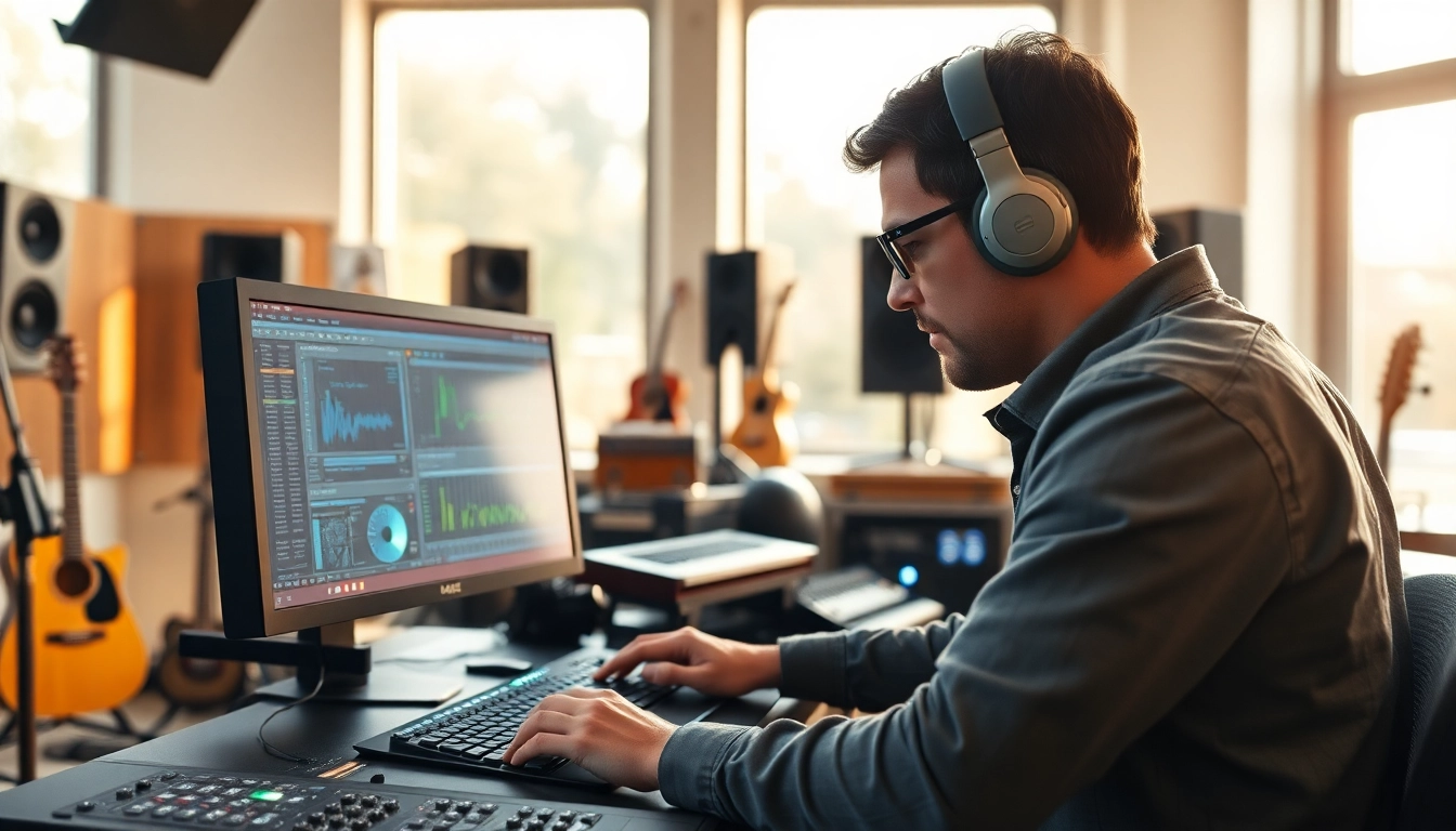 Experience top-notch online mastering services with professional audio engineers in modern studios.