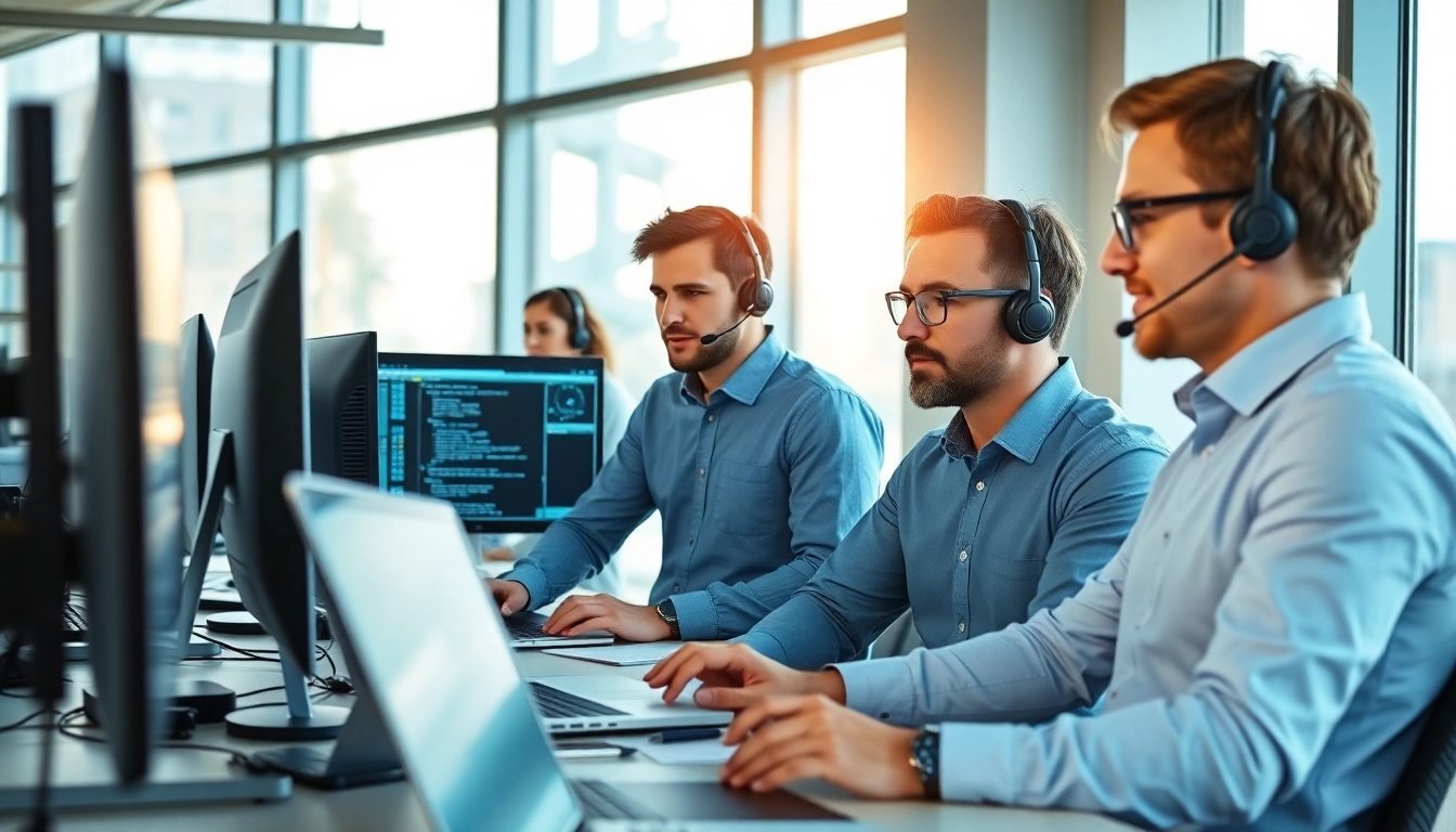 Find reliable msp companies near me offering professional IT support solutions in a modern office