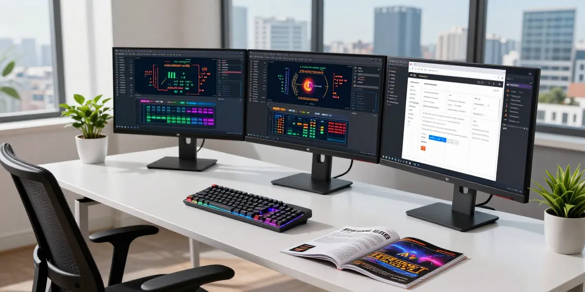 Tha casino game development software in a modern workspace with AI technology.
