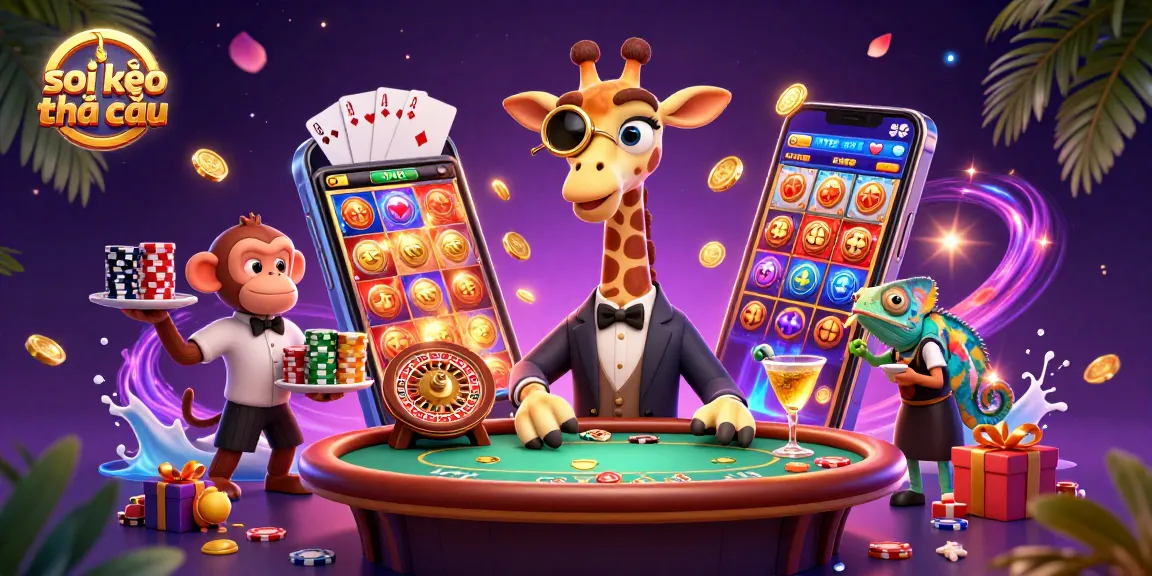Engage in the vibrant soi kèo nhà cái scene with a giraffe high-roller, while winning big at the poker table.