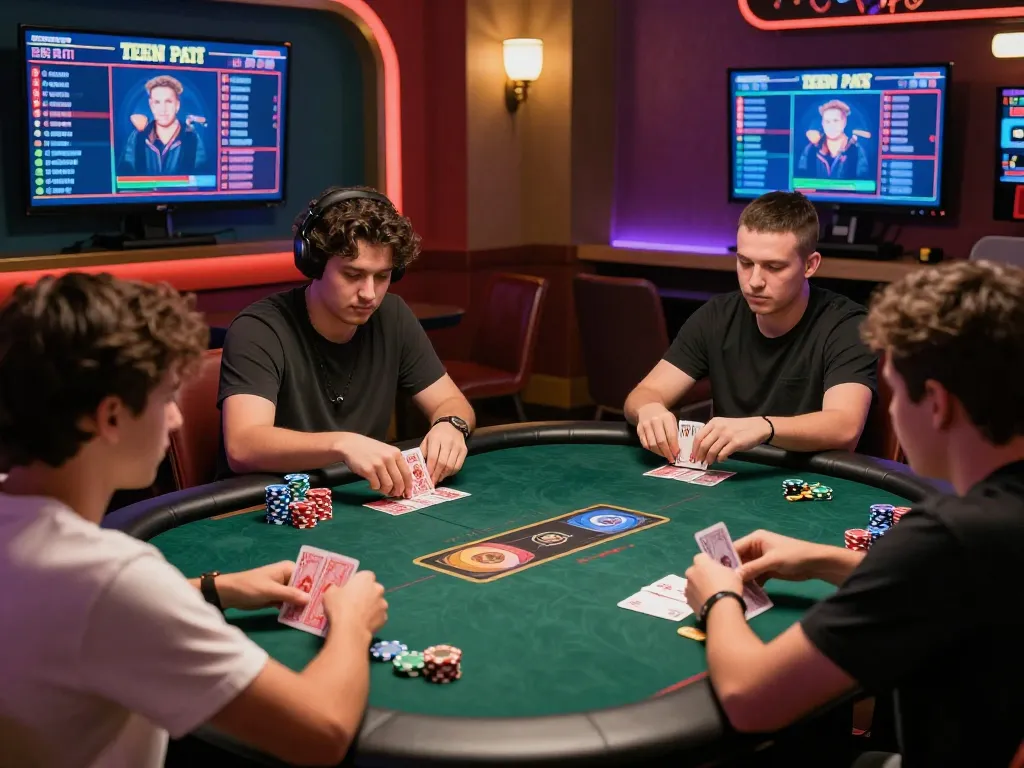 Exciting gameplay at Teen Patti Master apk with players enjoying real cash challenges in a vibrant virtual casino setting.