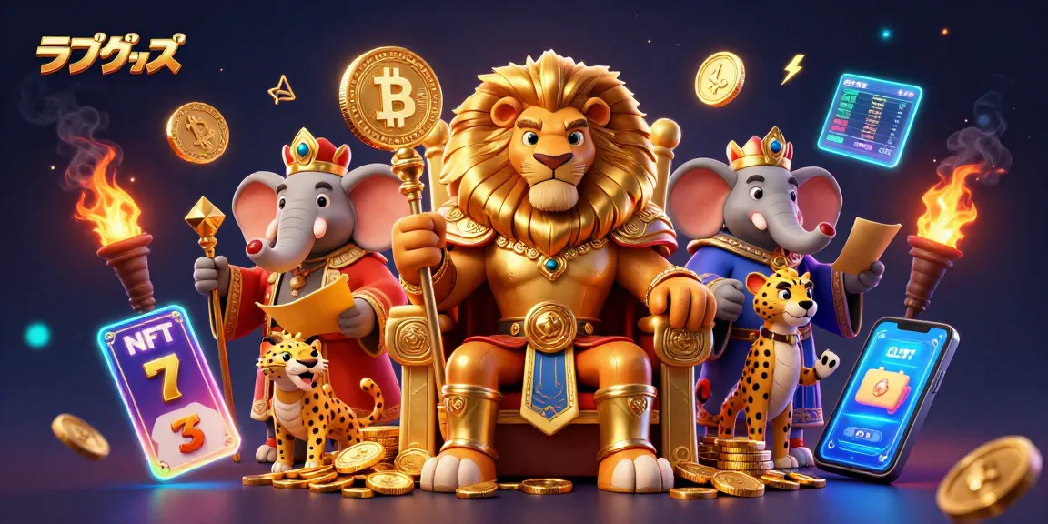 Engage in thrilling ラブグッズ slot gaming with dynamic 3D characters and vibrant casino elements.