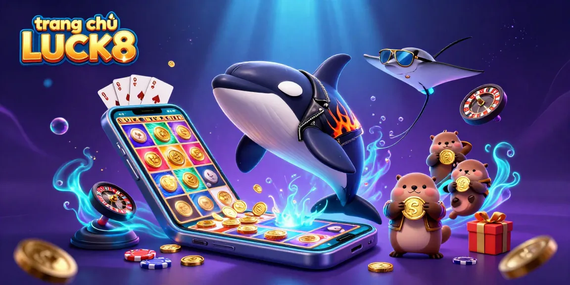 Spin and win at the trang chủ LUCK8 casino with vibrant characters and exciting games!
